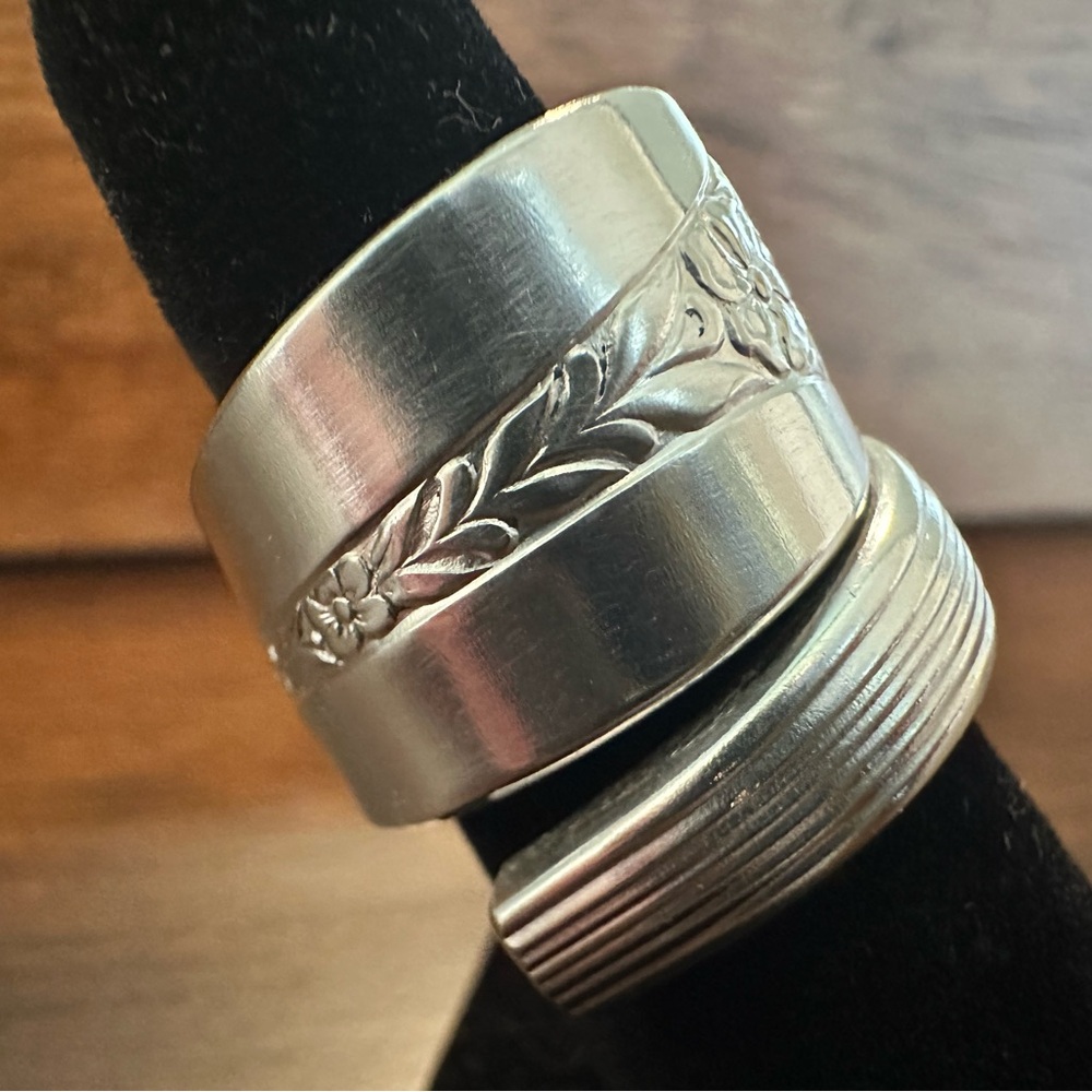 Silver Spoon Ring - Picture 3 of 16